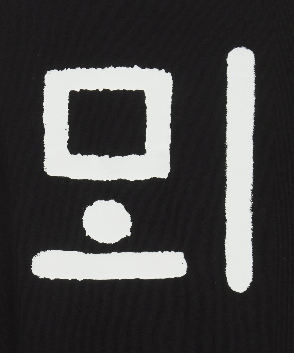 노스페이스(THE NORTH FACE) NT7UT96C 한글 반팔 티셔츠 REAL BLACK
