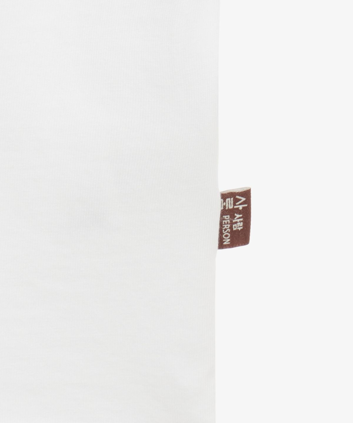 노스페이스(THE NORTH FACE) NT7UT96B 한글 반팔 티셔츠 WHITE