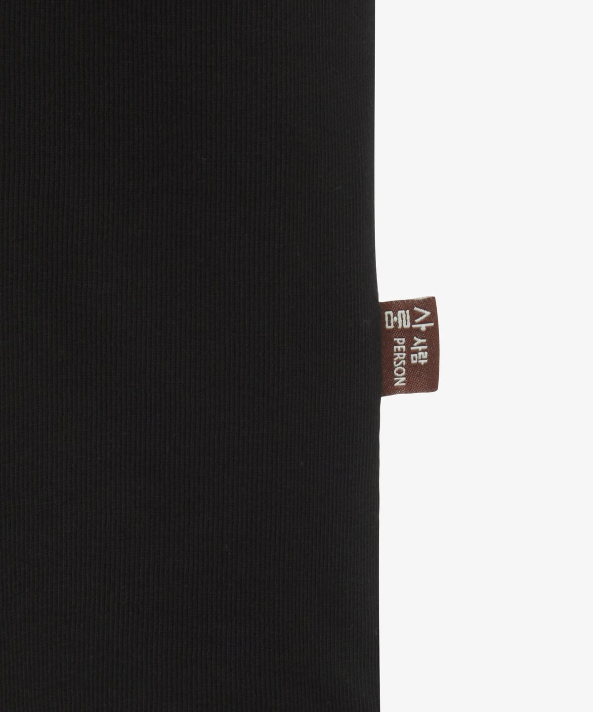 노스페이스(THE NORTH FACE) NT7UT96A 한글 반팔 티셔츠 BLACK