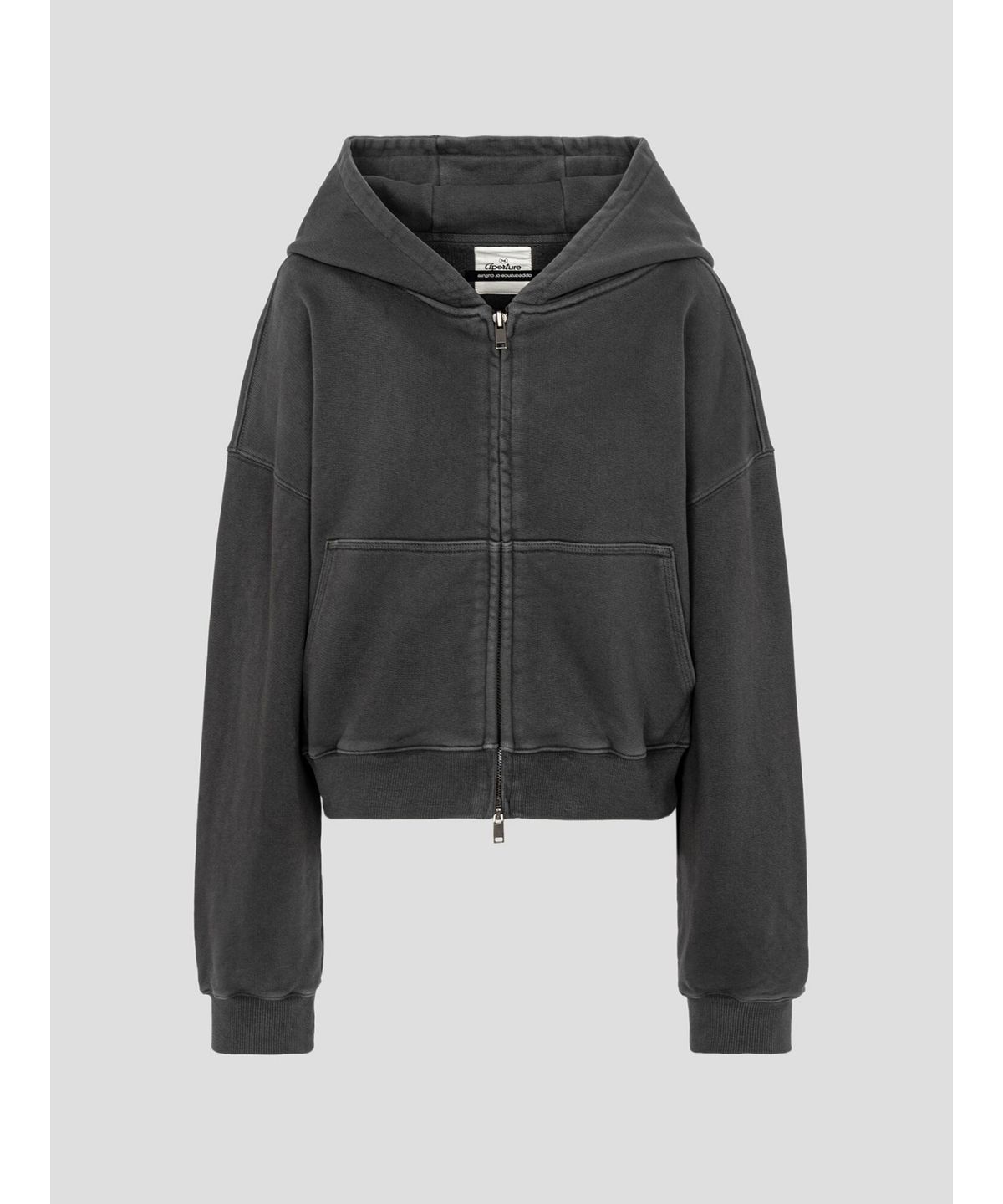디애퍼처(THE APERTURE) Crop Hoodie Jumper  Ash (TA6739A014)