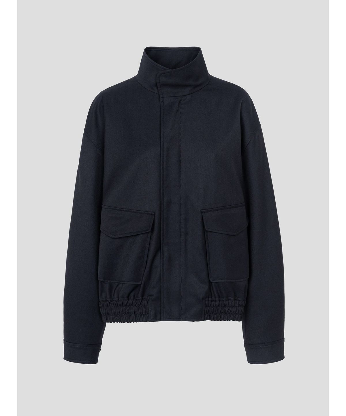 디애퍼처(THE APERTURE) [Unisex] Dustin Wool Blouson  Navy (TA6739U05R)
