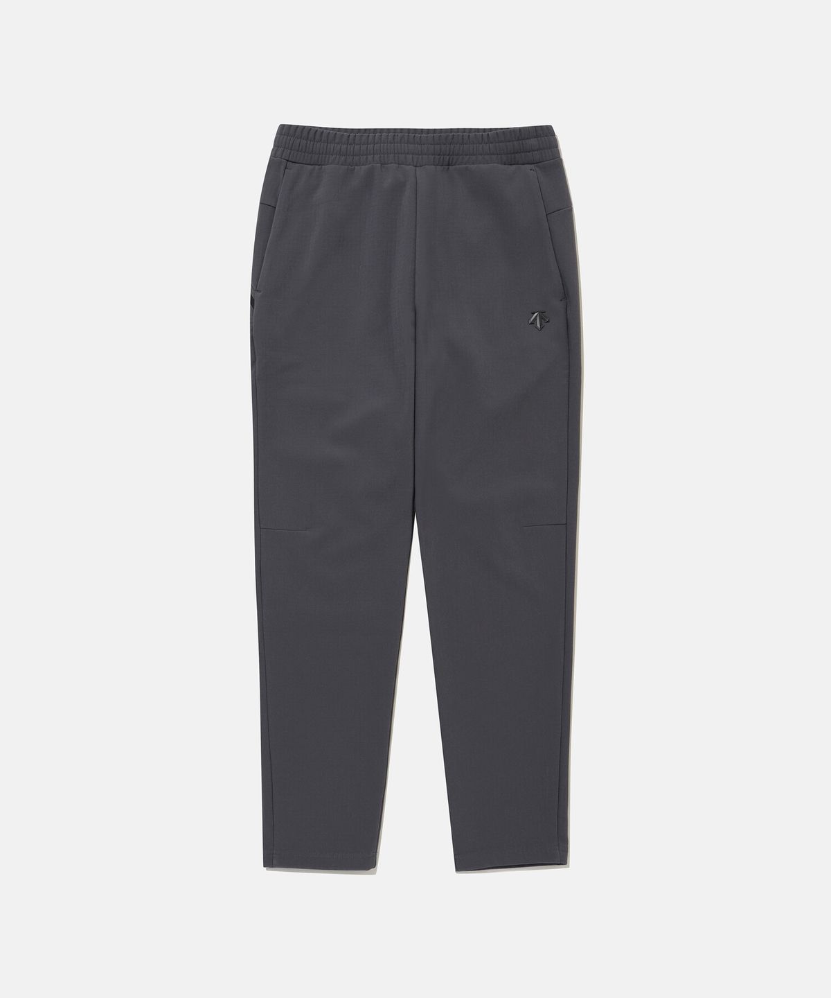 데상트(DESCENTE) 남성 엔지니어드 본딩 플리스 우븐 팬츠 차콜 그레이 SR411UWPO1