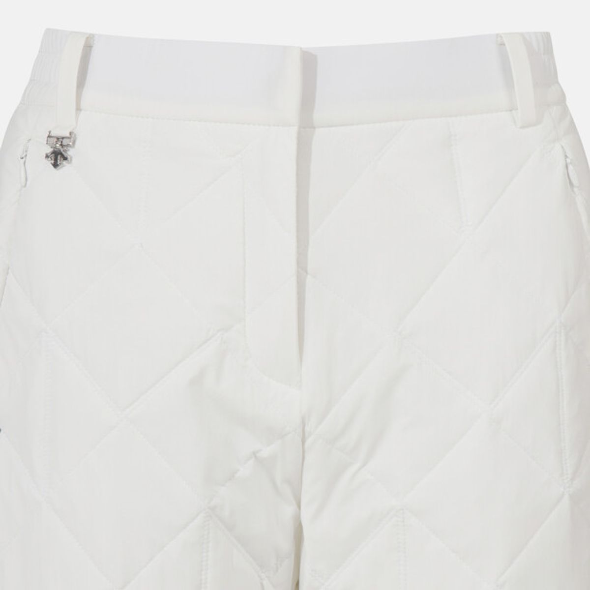 데상트(DESCENTE) 여성 패딩 부츠컷 팬츠 화이트 SR322SPT92