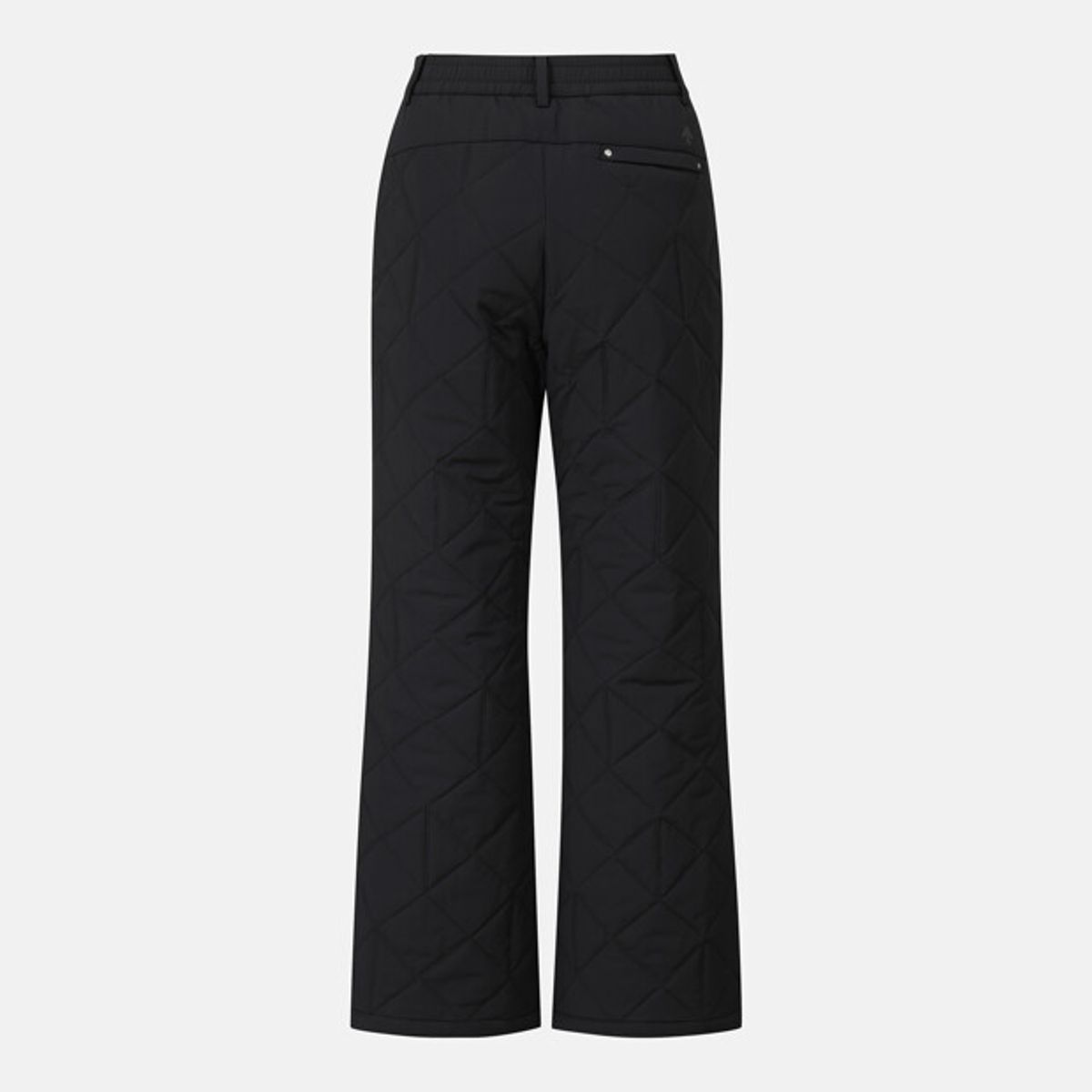 데상트(DESCENTE) 여성 패딩 부츠컷 팬츠 블랙 SR322SPT92