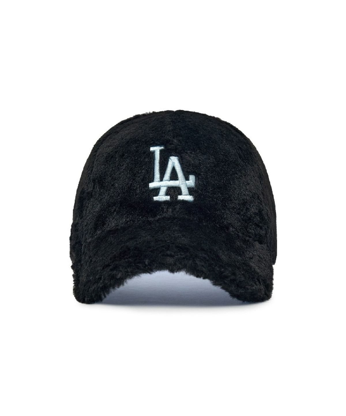 엠엘비(MLB) 페이크 퍼 언스트럭쳐 볼캡 LA (Black)
