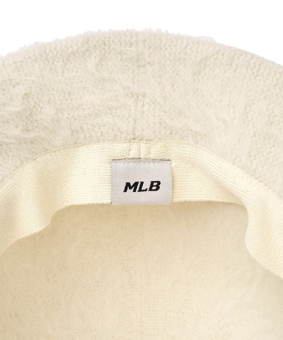 엠엘비(MLB) 베이직 앙고라 니트 돔햇 CLE (D.Cream)