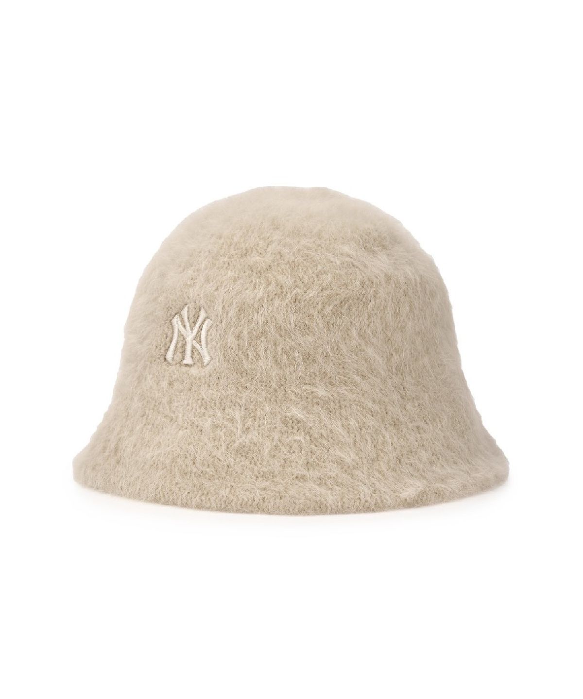 엠엘비(MLB) 베이직 앙고라 니트 돔햇 NY (L.Beige)