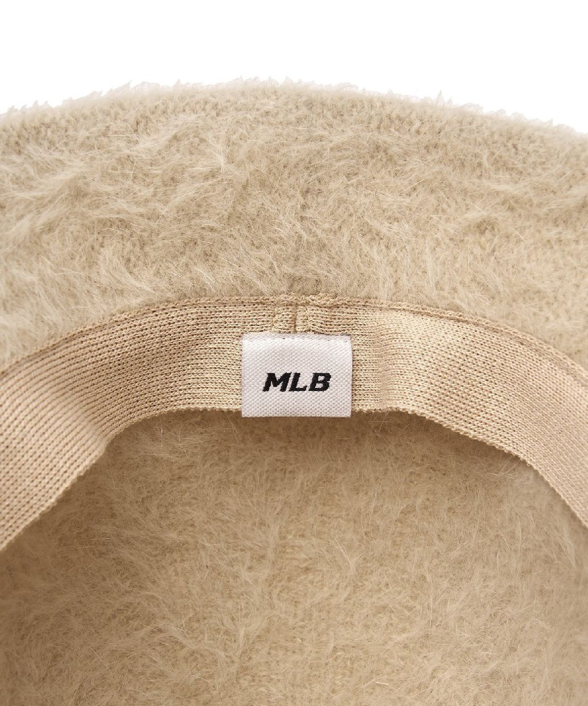 엠엘비(MLB) 베이직 앙고라 니트 돔햇 NY (L.Beige)