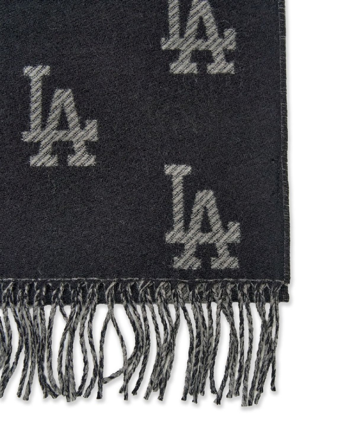 엠엘비(MLB) 모노그램 머플러 LA (Black)