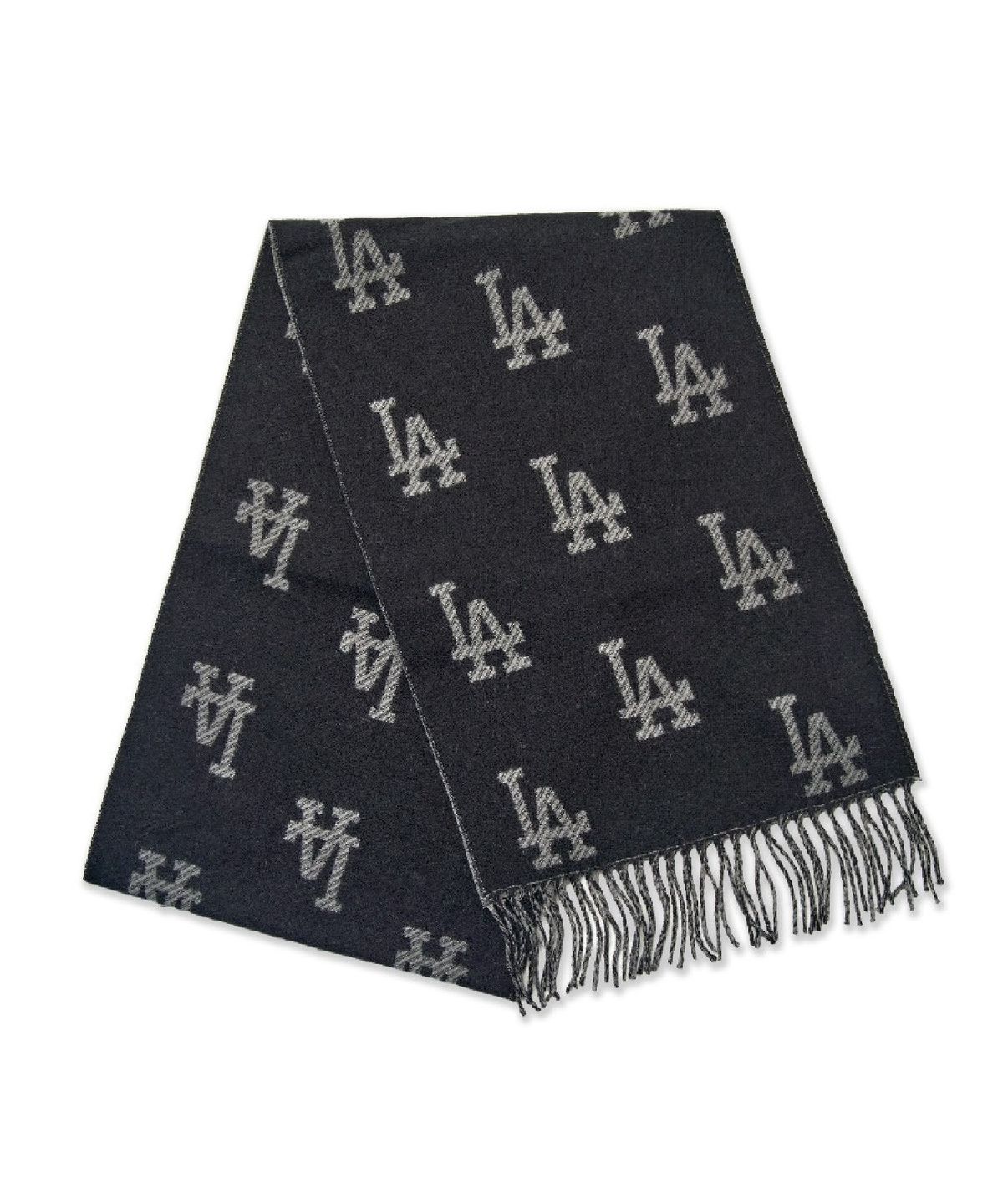 엠엘비(MLB) 모노그램 머플러 LA (Black)