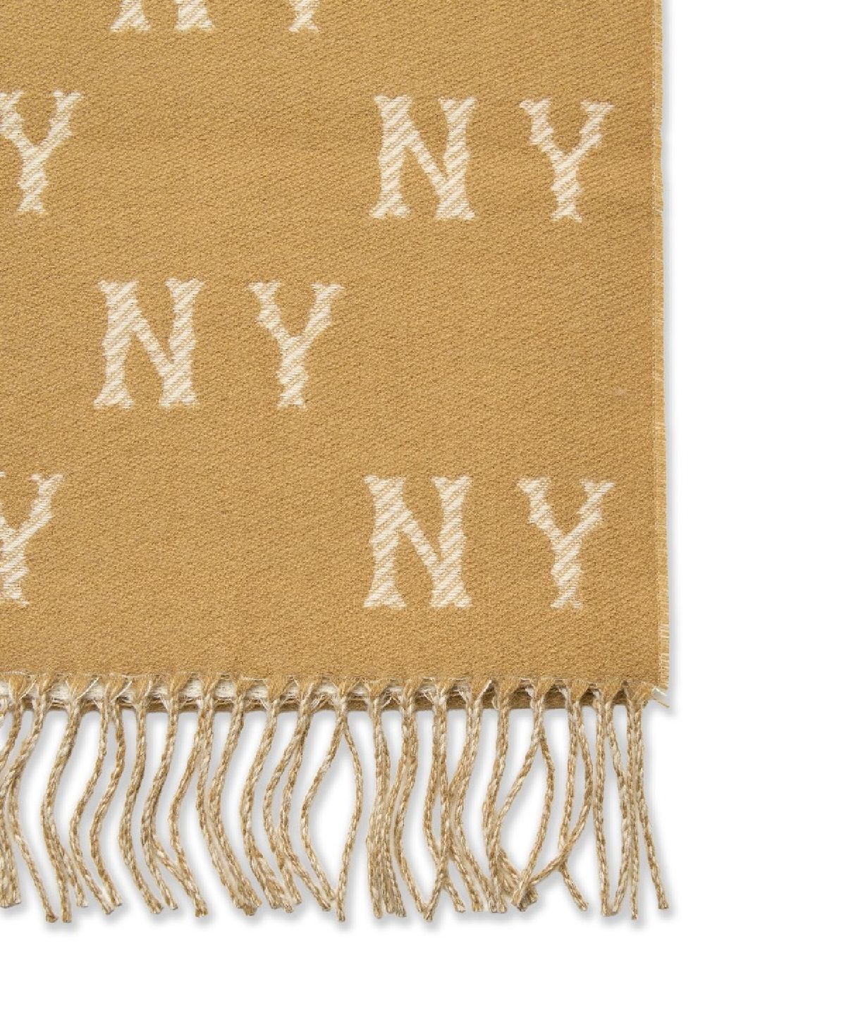엠엘비(MLB) 모노그램 머플러 NY (Beige)