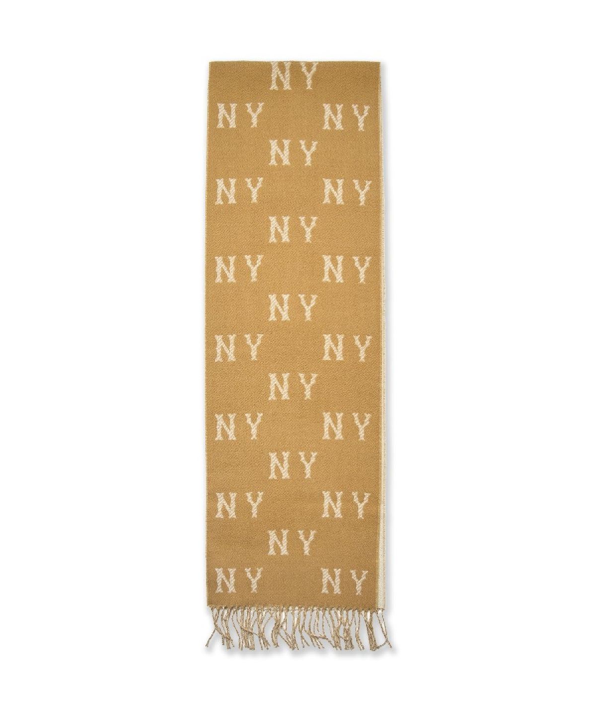 엠엘비(MLB) 모노그램 머플러 NY (Beige)