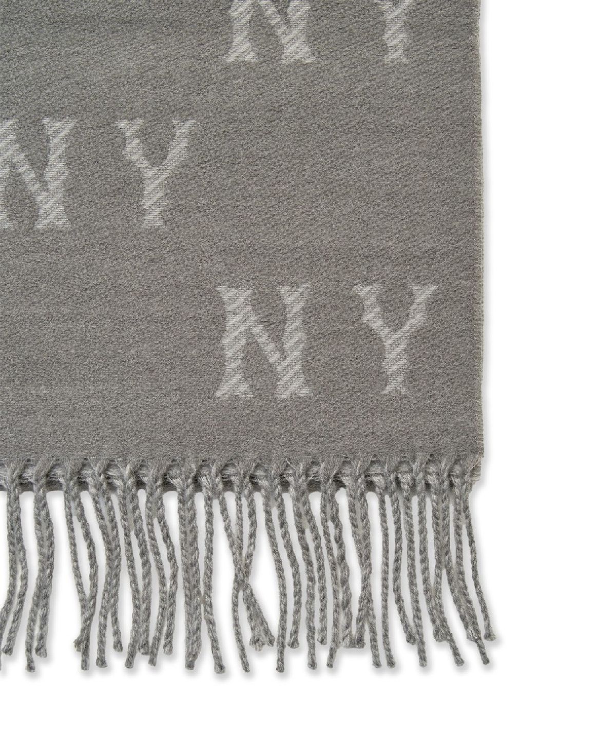 엠엘비(MLB) 모노그램 머플러 NY (Melange Grey)