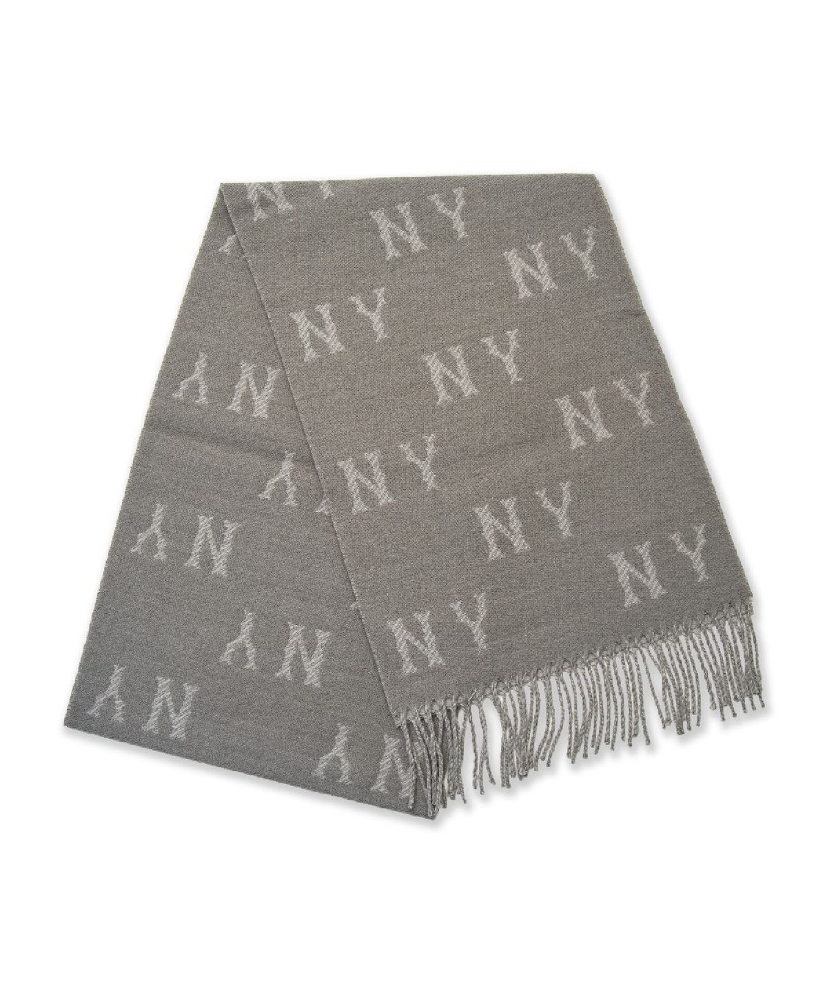 엠엘비(MLB) 모노그램 머플러 NY (Melange Grey)