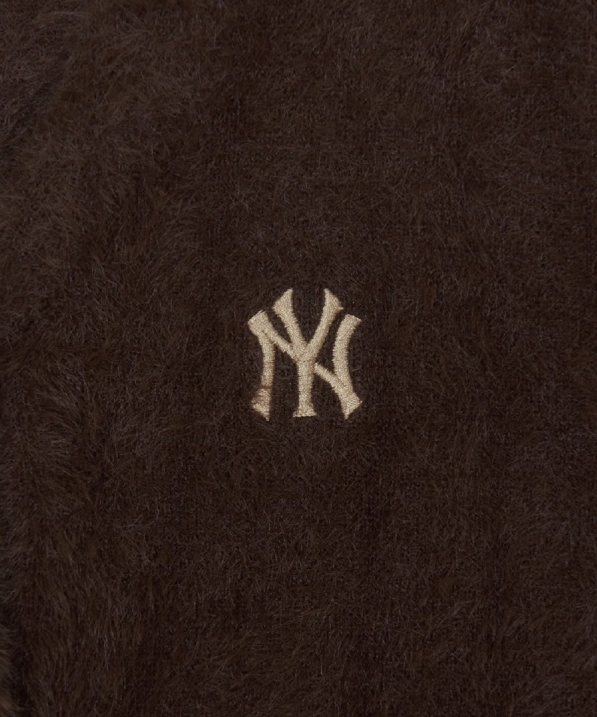 엠엘비(MLB) 여성 베이직 플러피 브이넥 가디건 NY (D.Brown)