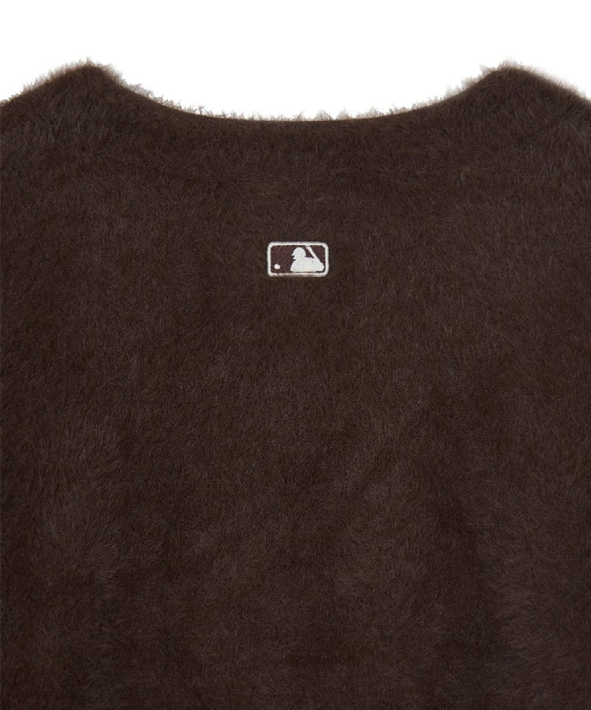 엠엘비(MLB) 여성 베이직 플러피 브이넥 가디건 NY (D.Brown)