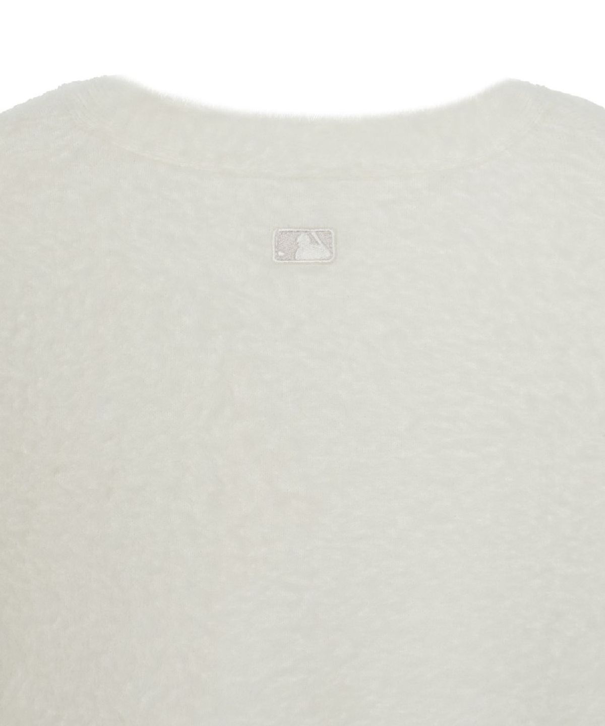 엠엘비(MLB) 여성 베이직 플러피 브이넥 가디건 NY (Cream)