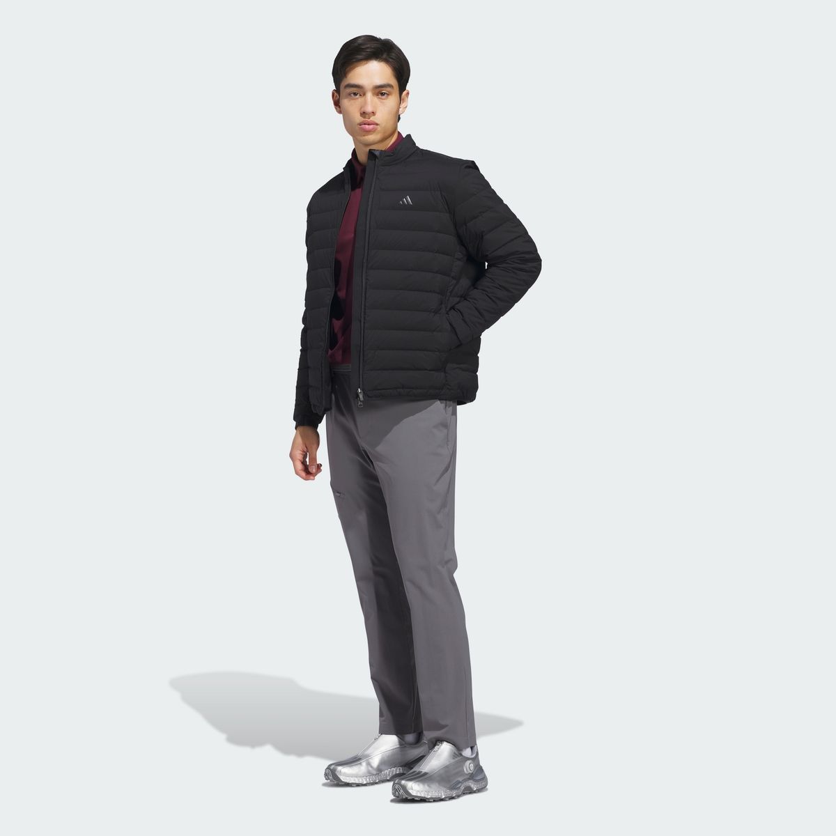 아디다스 골프(ADIDAS GOLF) 덕 다운 풀 지퍼 재킷 KG0106