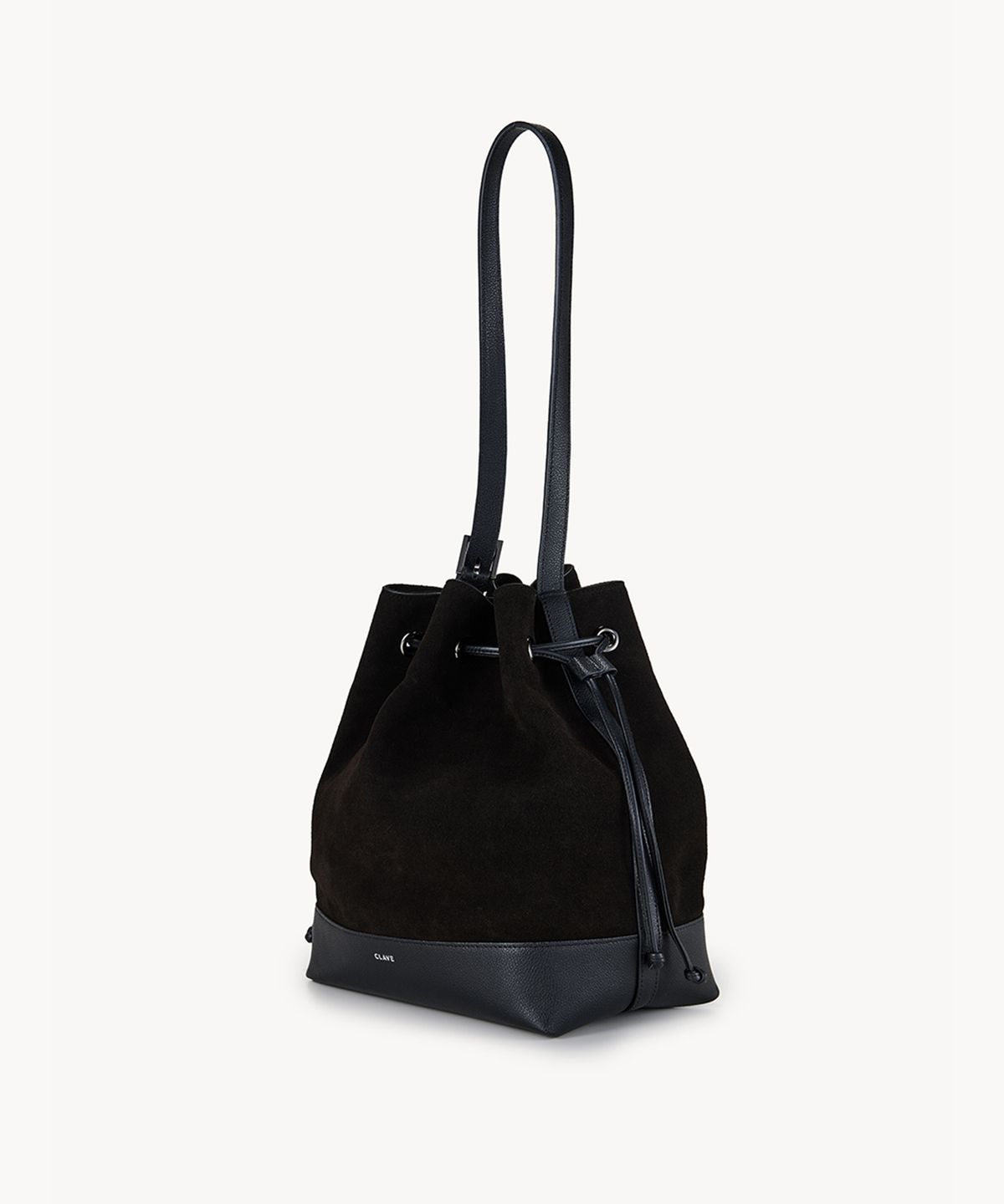 끌라베(CLAVE) LUCY_Suede Dark Brown