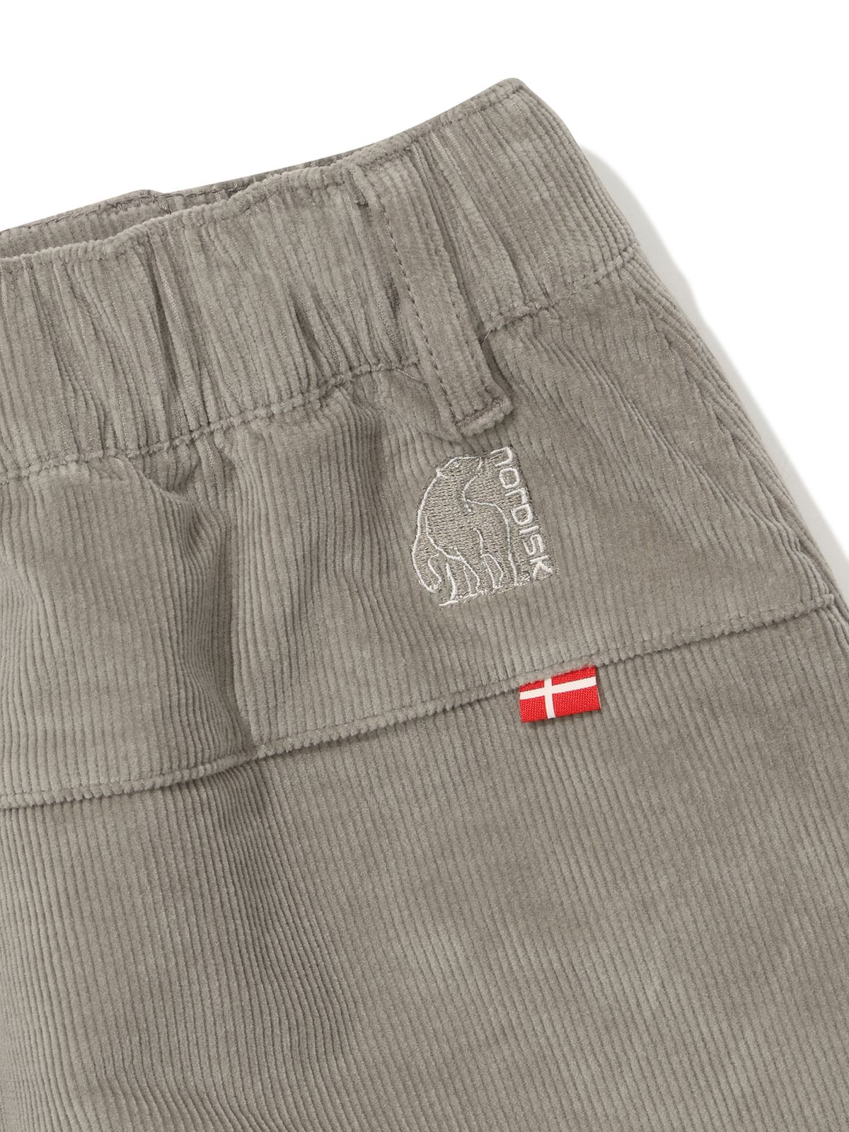 노르디스크(NORDISK) 코듀로이 스커트 - W_Light Grey_OWW26Q01C2