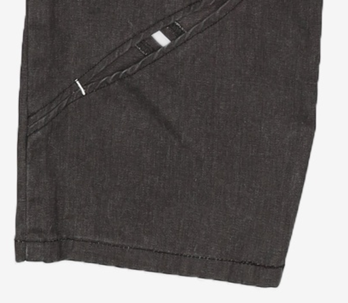 노매뉴얼(NOMANUAL) DIAGONAL CUT PANTS 90
