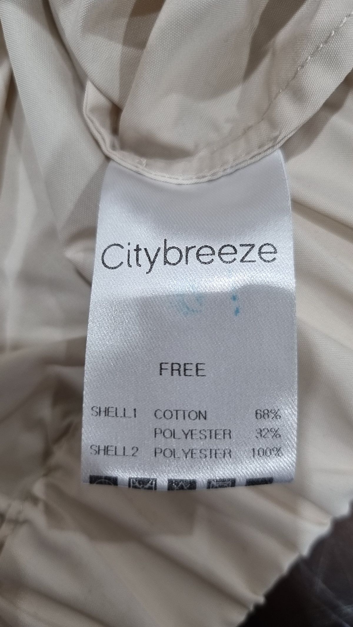 시티브리즈(CITYBREEZE) 볼륨 소매 블루종 FREE