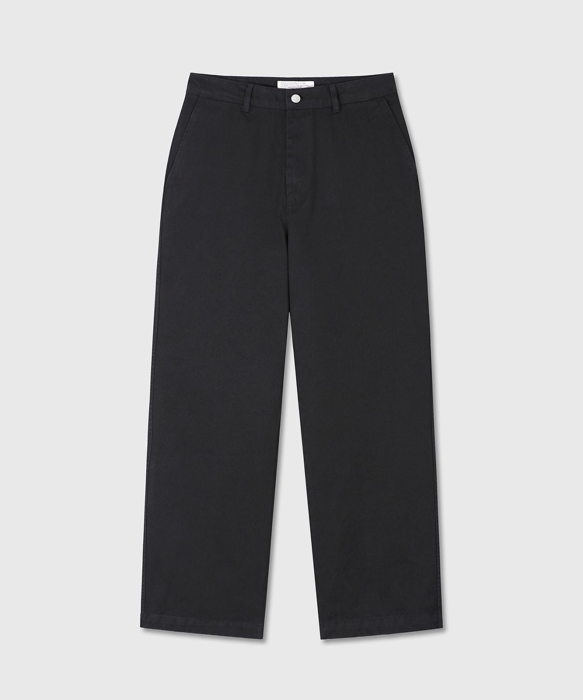 다이브인(DIVEIN) HEAVY COTTON CHINO PANTS (BLACK)
