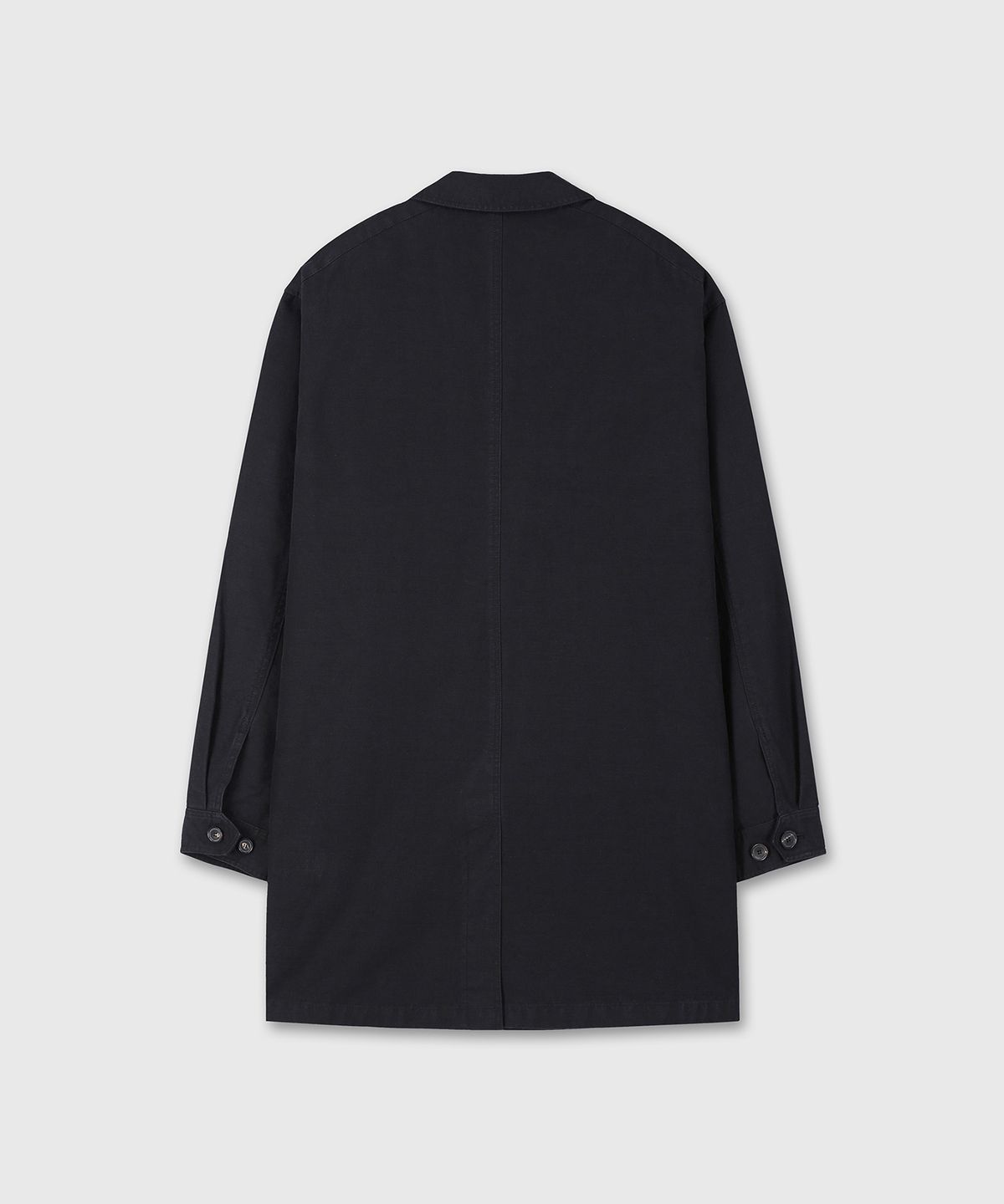 다이브인(DIVEIN) VINTAGE COTTON MID COAT (BLACK)