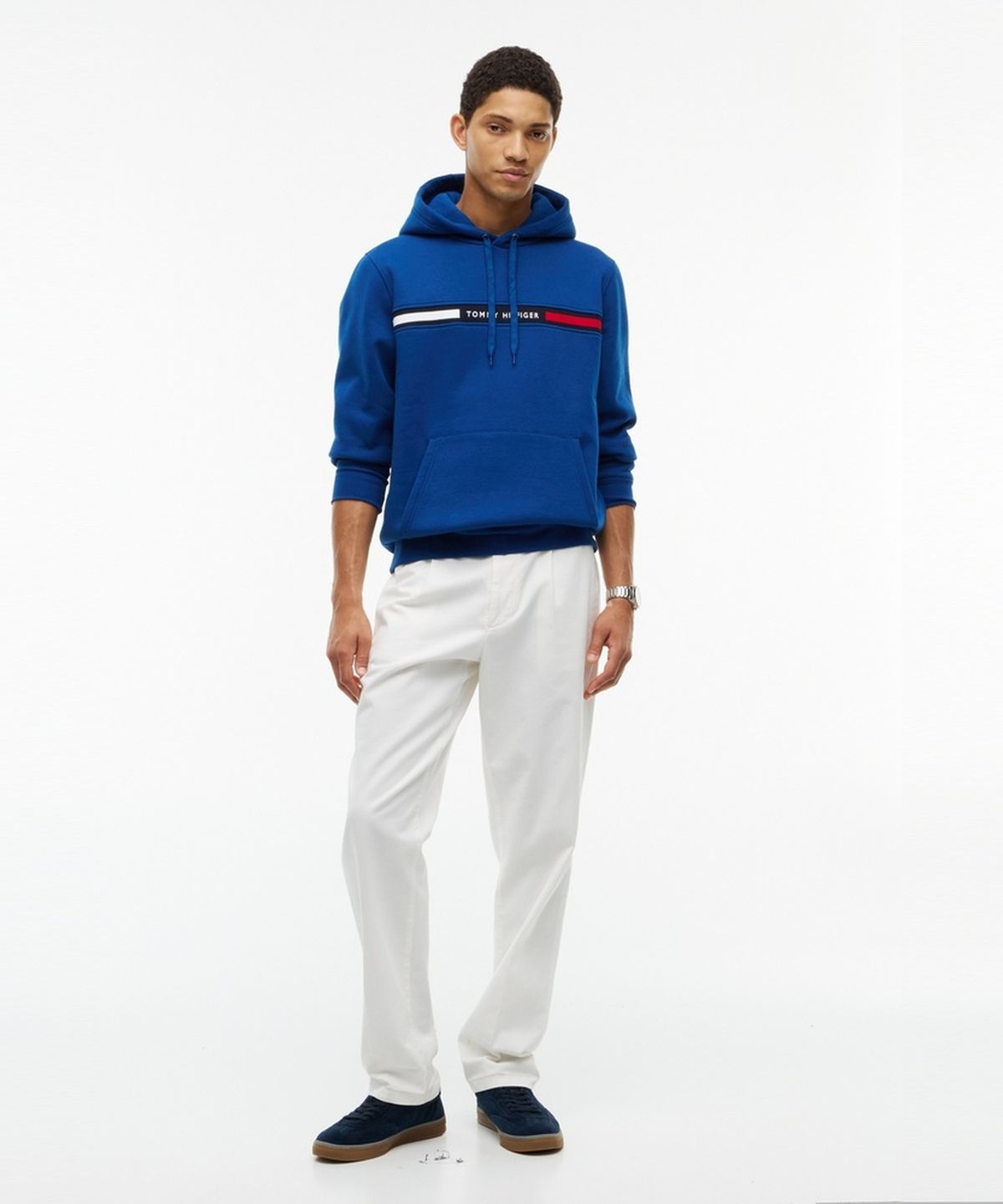 타미힐피거(TOMMY HILFIGER) 체스트 인서트 후디 (T12G7TPO860MT3C5I)