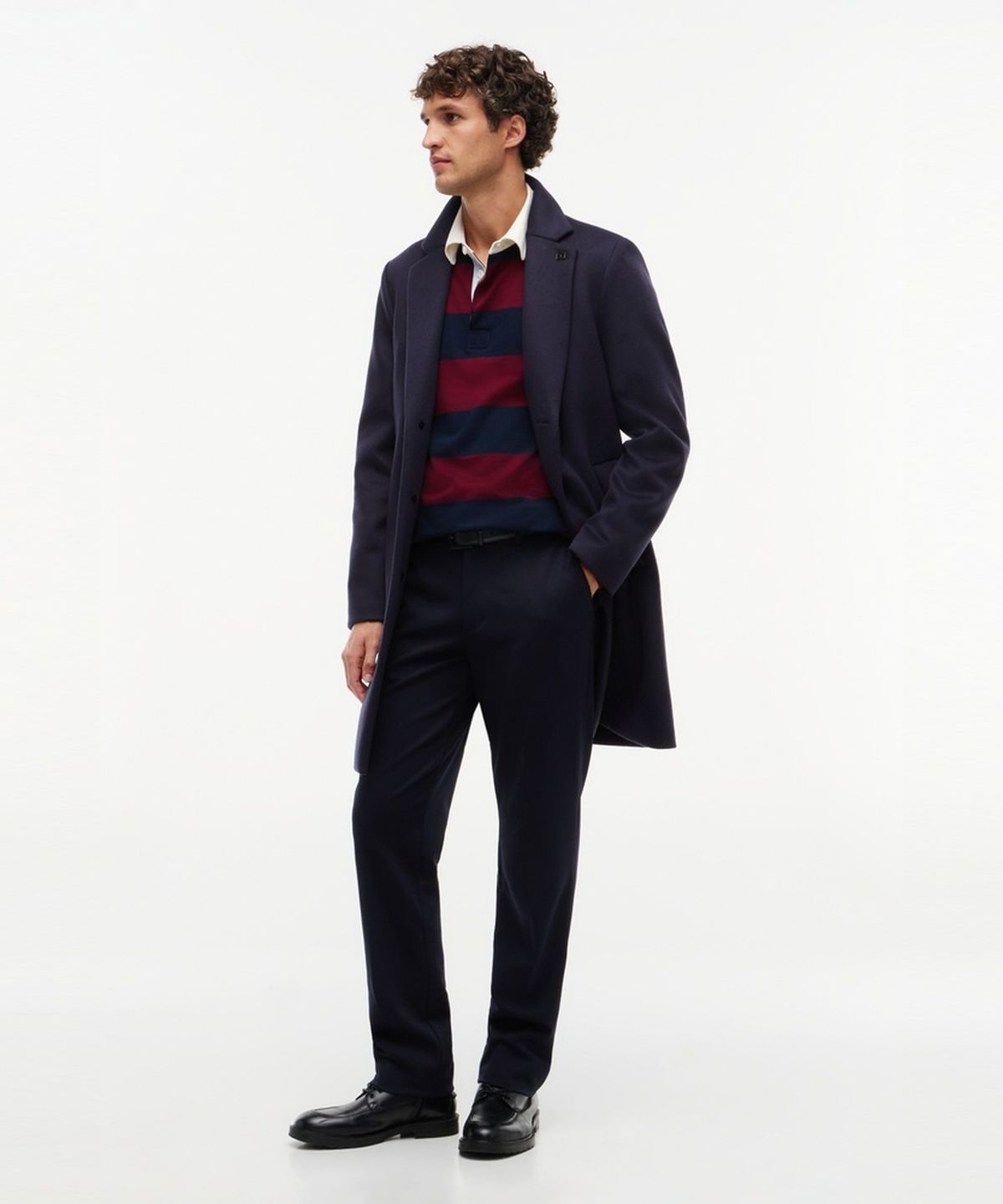 타미힐피거(TOMMY HILFIGER) 에센셜 스트라이프 럭비 티셔츠 (T12G7TPO670MT1VLP)