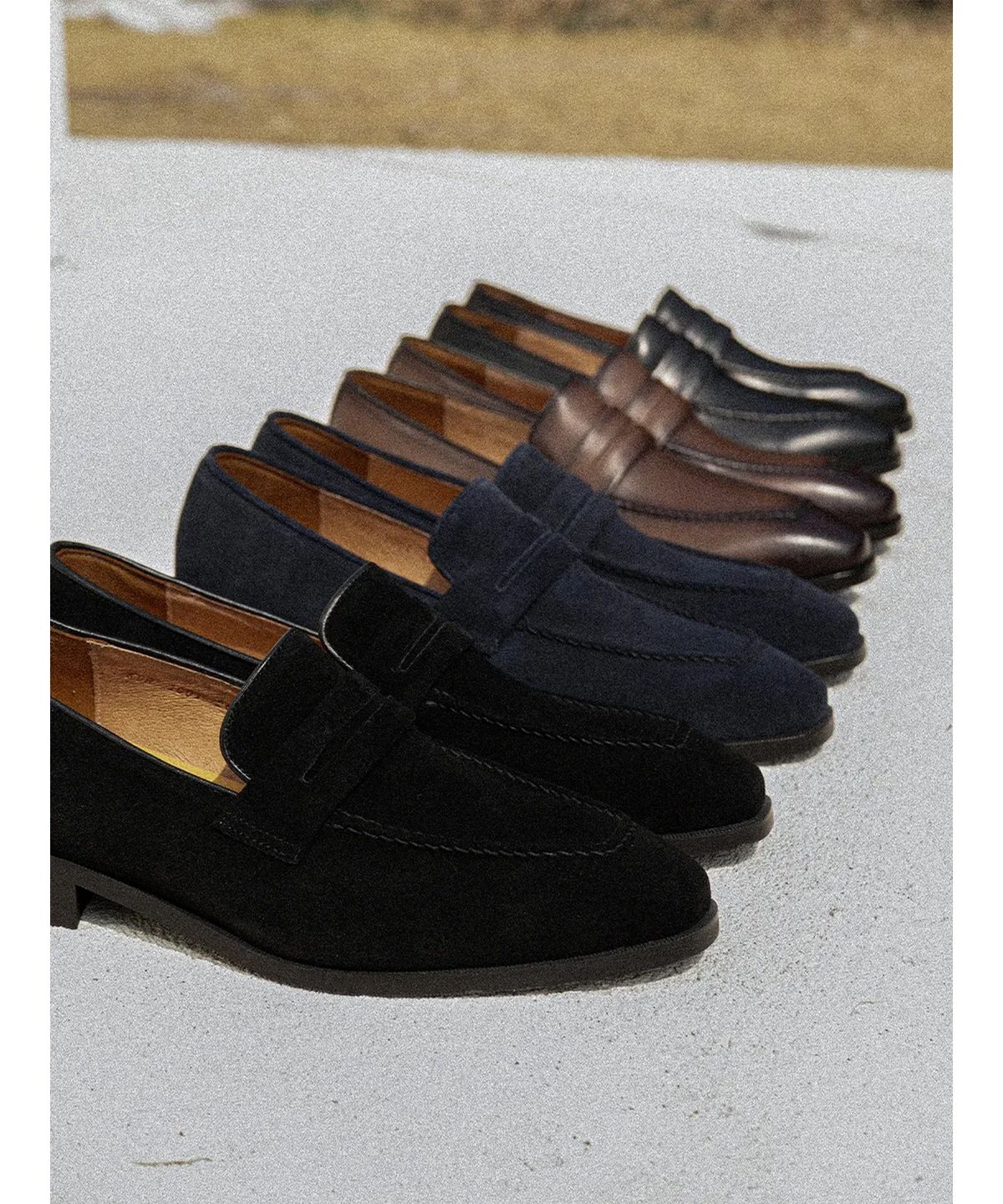 올클래식(ALLCLASSIC) Ardor Loafers #1001 [Black suede]