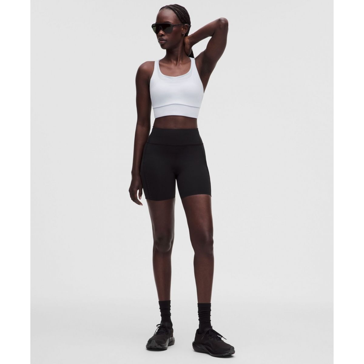 룰루레몬(LULULEMON) 에너지 롱라인 브라 위드 스토리지 에볼브 *미디엄 서포트, B C컵