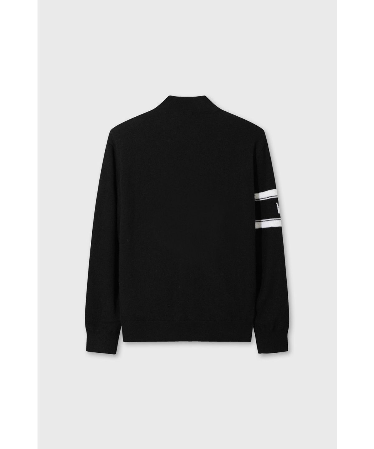 왁(WAAC) WAACKY Men Half-zip Windblock Sweater WMWAW26706BKX