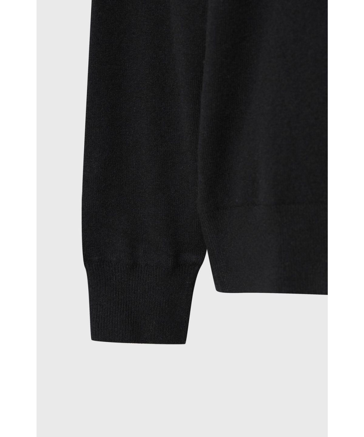 왁(WAAC) WAACKY Men Half-zip Windblock Sweater WMWAW26706BKX