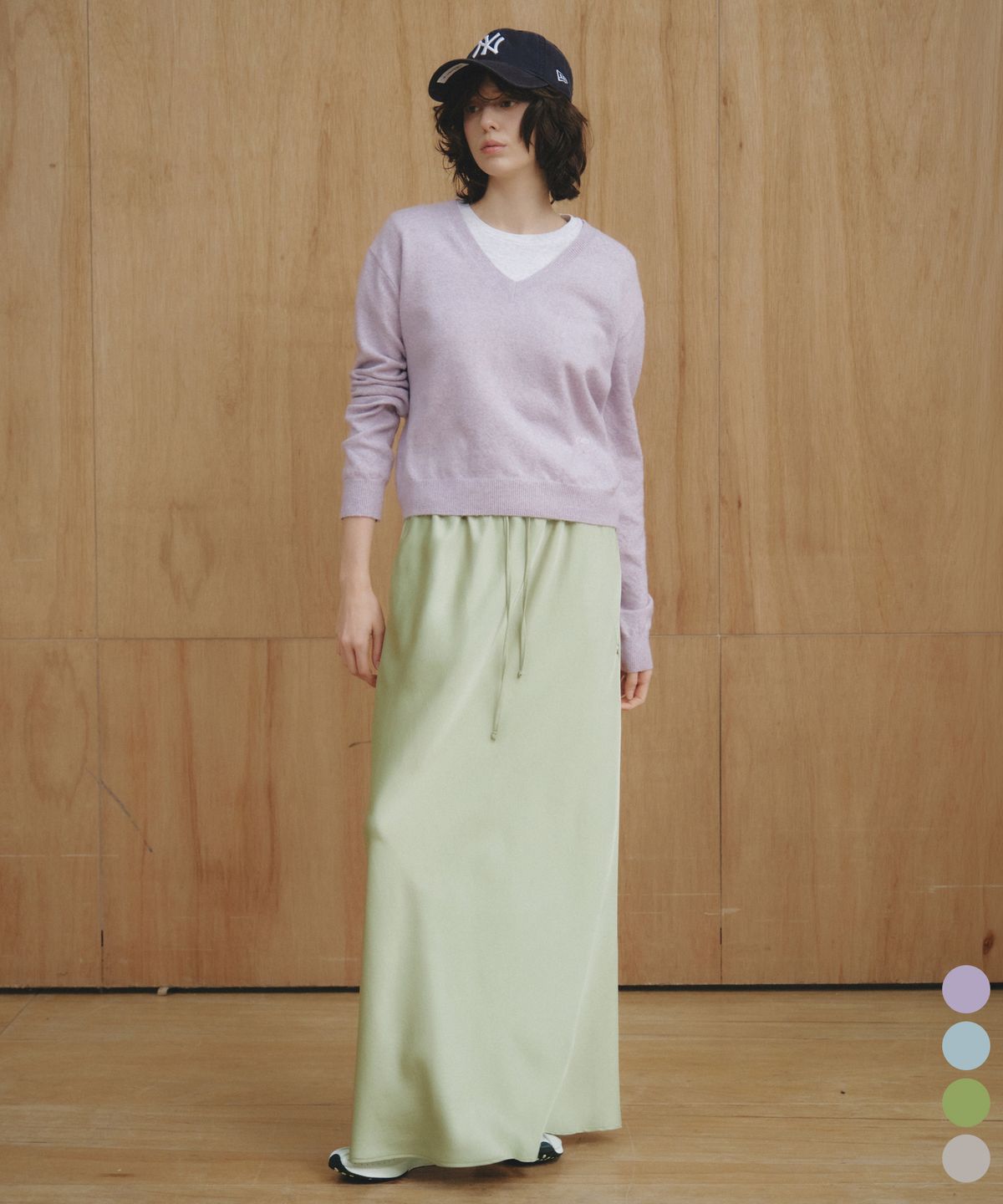 씨타(CITTA) Every Day Soft Vneck Knit_CTK260(4color)