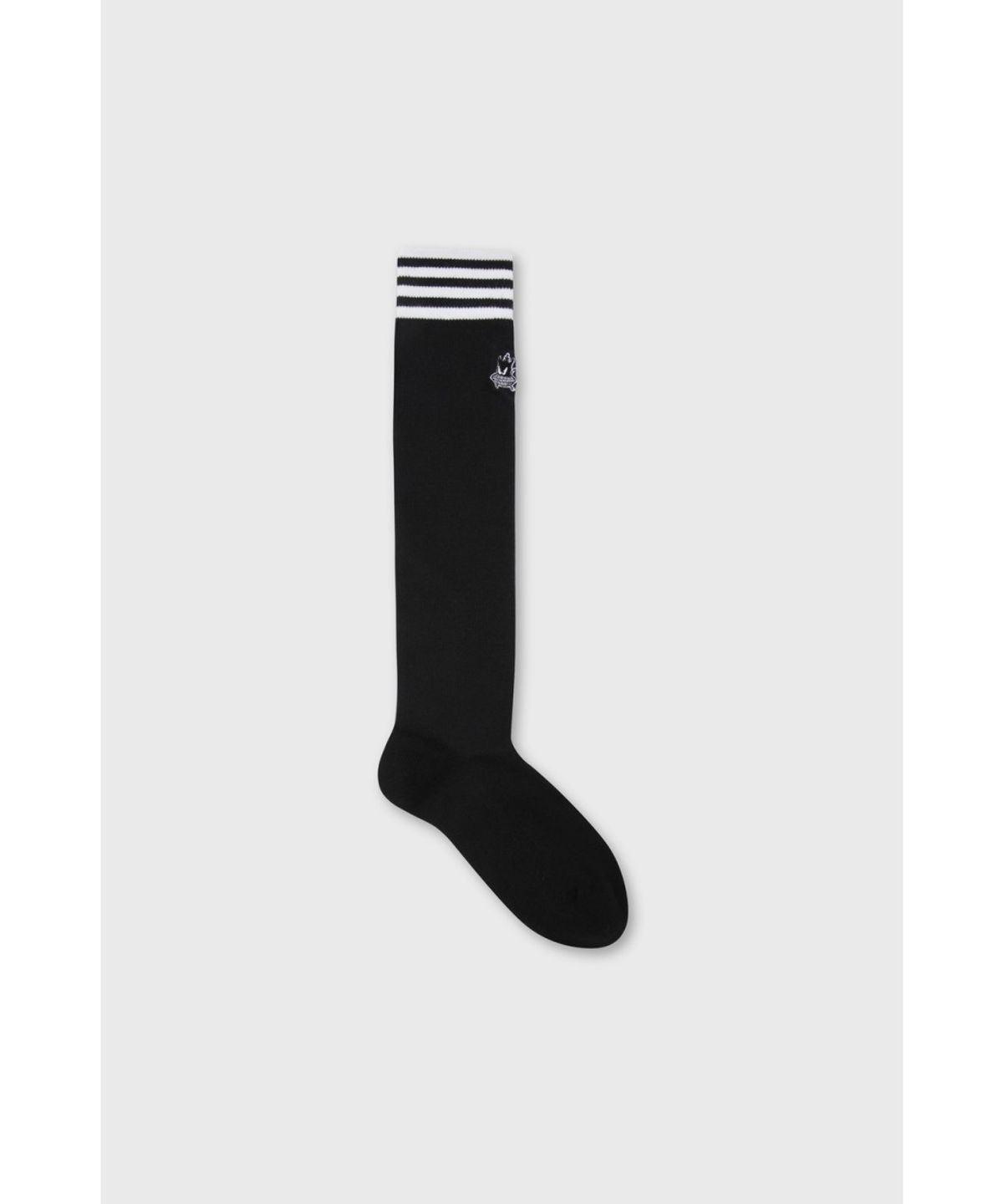 왁(WAAC) Women Stripe Knee Socks WGLCX26712BKX