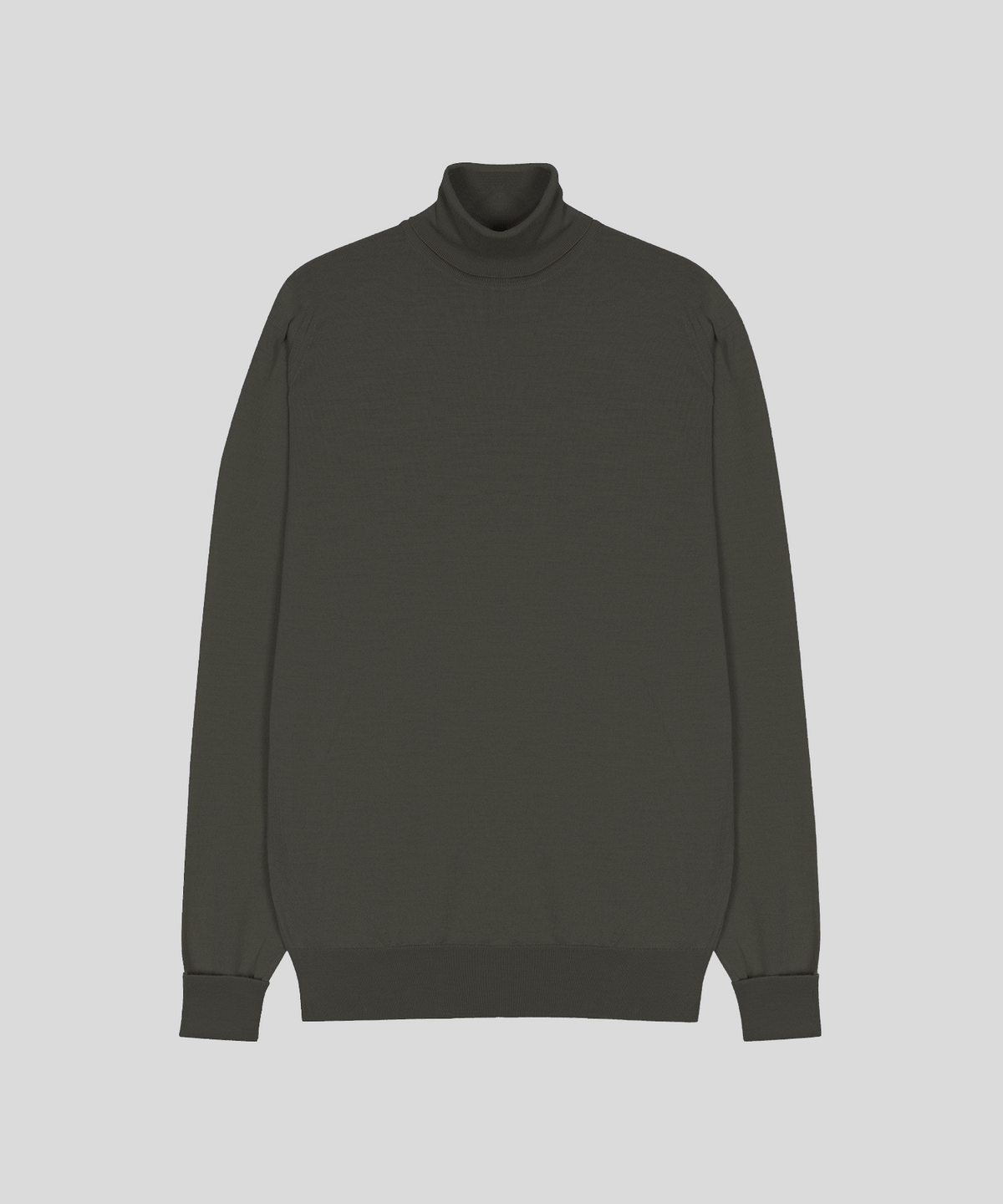 존 스메들리(JOHN SMEDLEY) RICHARDS Extra Fine Merino Wool Easy Fit Roll Neck Pullover Heritage-1, 8 Colors
