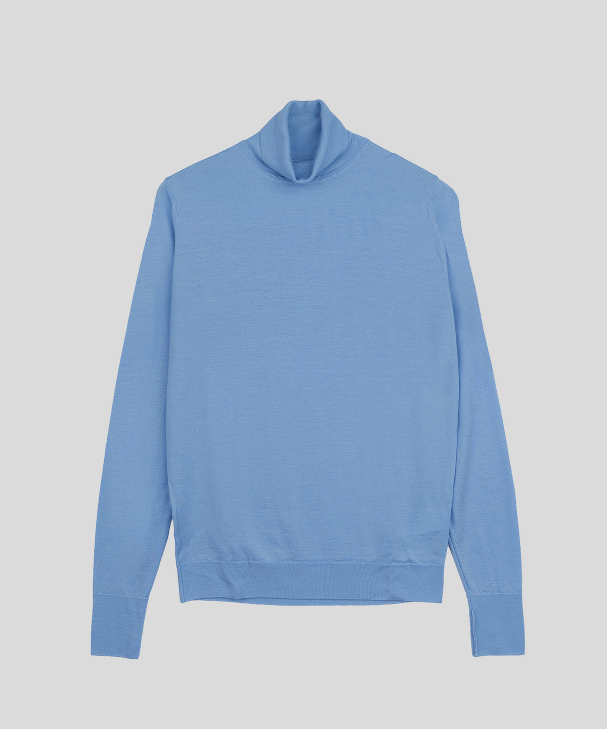 존 스메들리(JOHN SMEDLEY) RICHARDS Extra Fine Merino Wool Easy Fit Roll Neck Pullover Heritage-1, 8 Colors