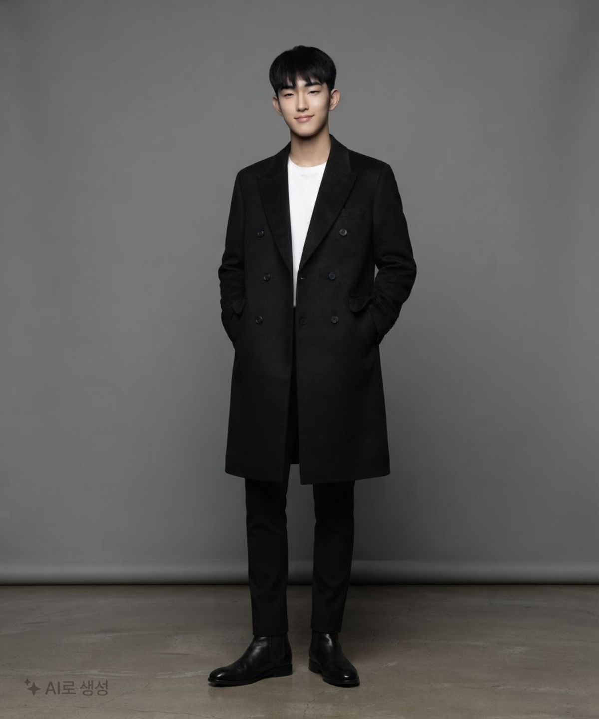 데꼬로소(DECOROSO) 겨울 더블 코트 M