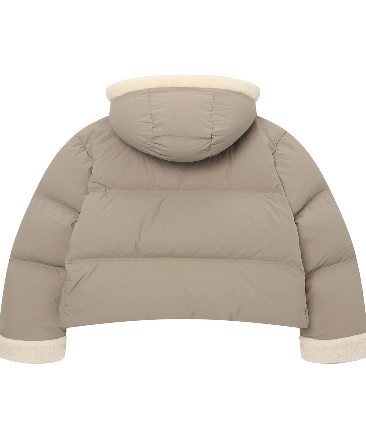 슈퍼드라이(SUPERDRY) 우먼스 무트 푸퍼 다크 베이지 SDFJDFQ03DBE