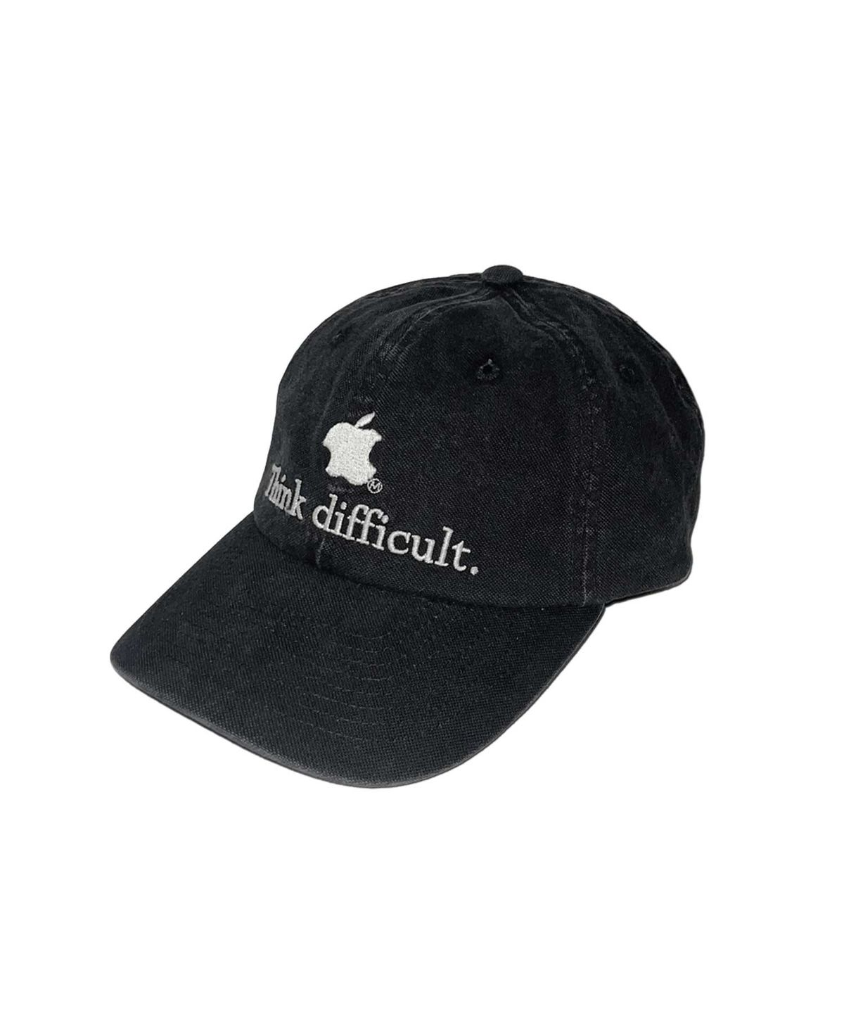 마스컴퍼니(MASCOMPANY) Think difficult Cap - Black