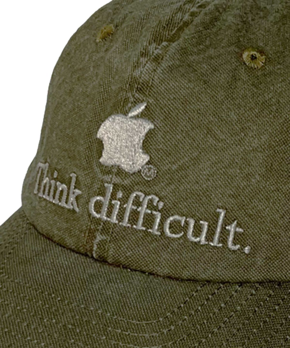 마스컴퍼니(MASCOMPANY) Think difficult Cap - khaki