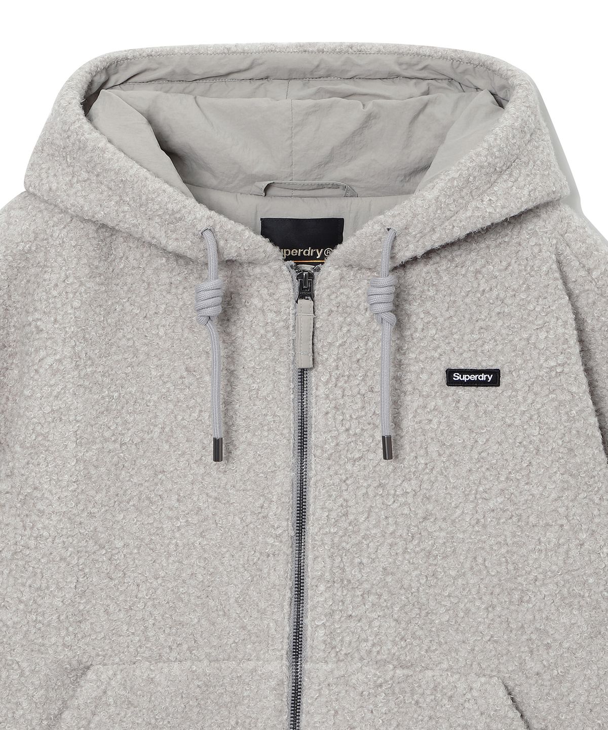 슈퍼드라이(SUPERDRY) 우먼스 코지쉘 자켓 실버그레이 SDFJWFQ03SVG