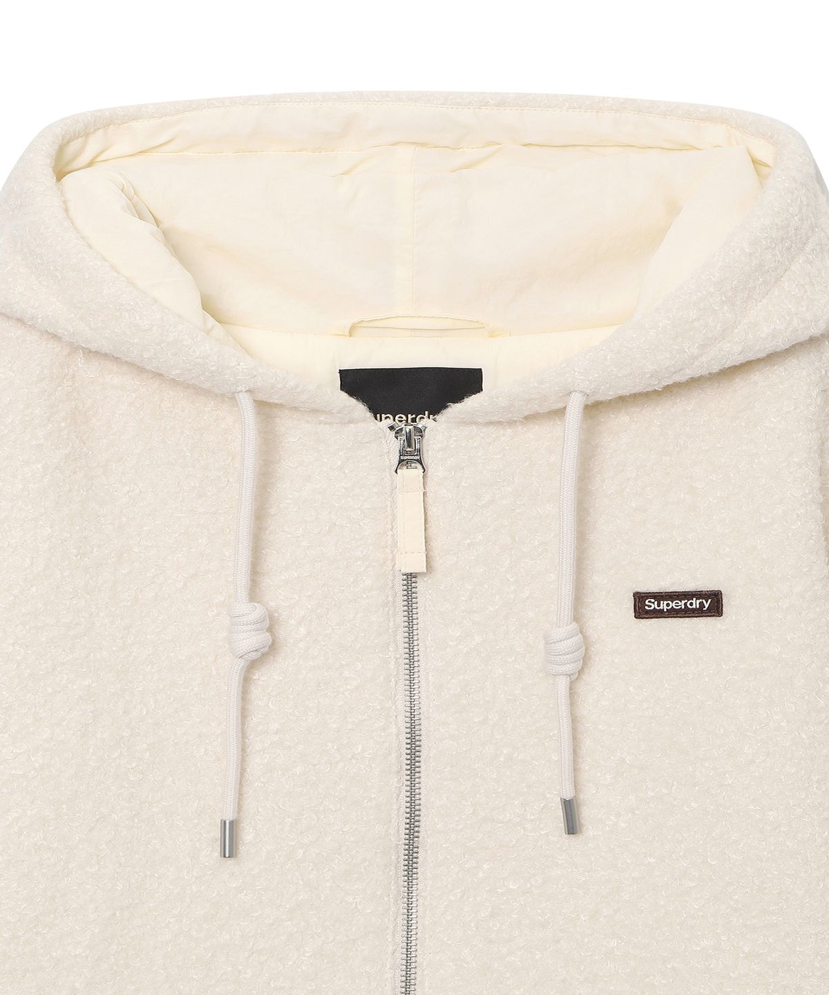 슈퍼드라이(SUPERDRY) 우먼스 코지쉘 자켓 아이보이 SDFJWFQ03IVR