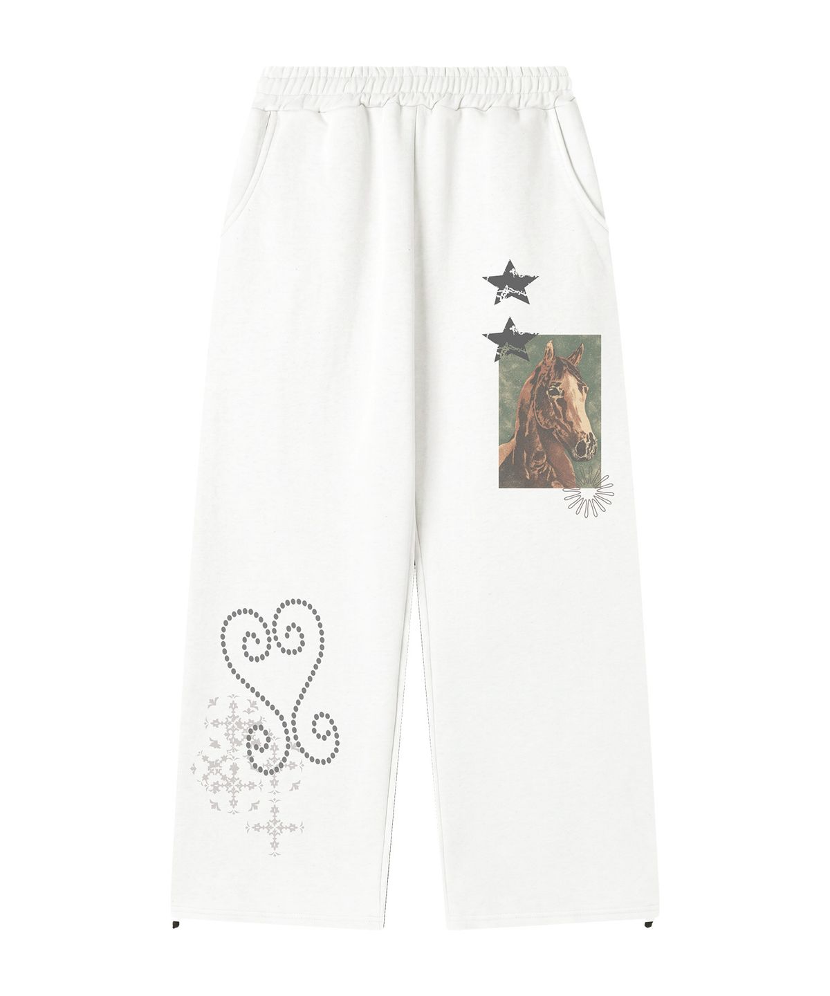 그레이버(GRAVER) [UNISEX]HOREY 트레이닝 와이드 팬츠_