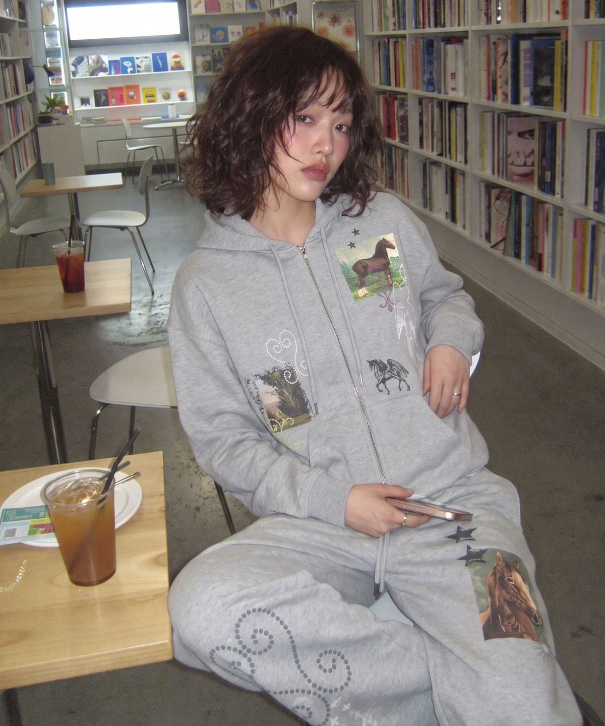 그레이버(GRAVER) [UNISEX]HOREY 트레이닝 와이드 팬츠_