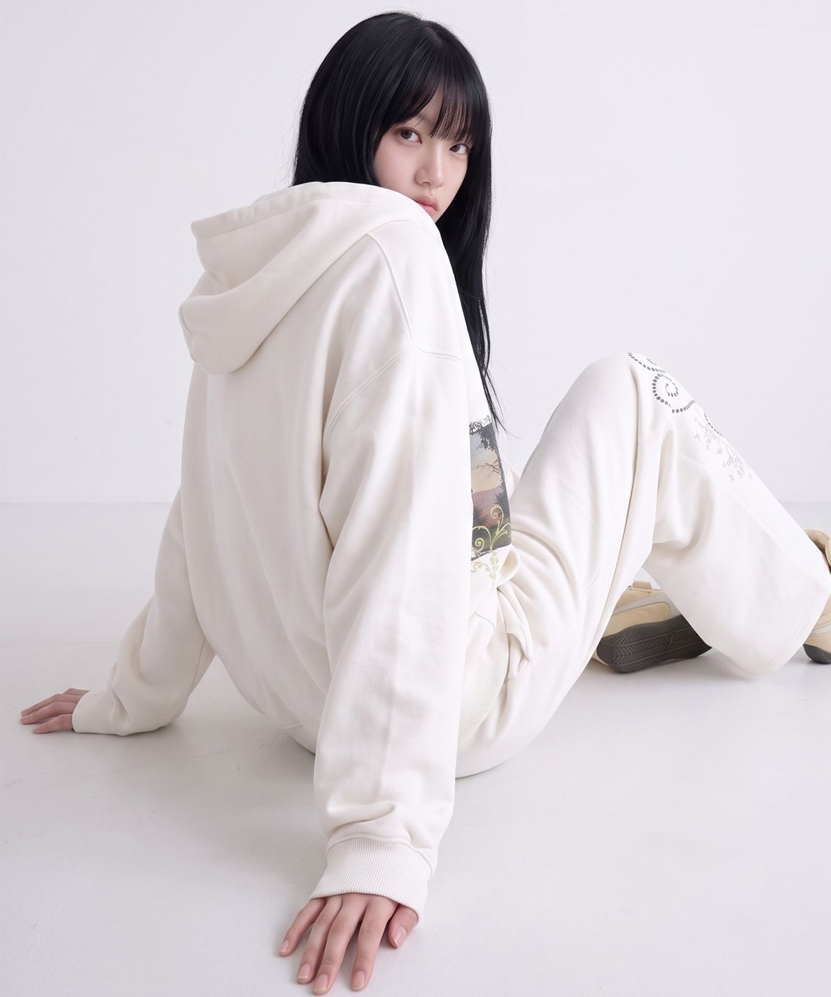 그레이버(GRAVER) [UNISEX]HOREY 트레이닝 와이드 팬츠_