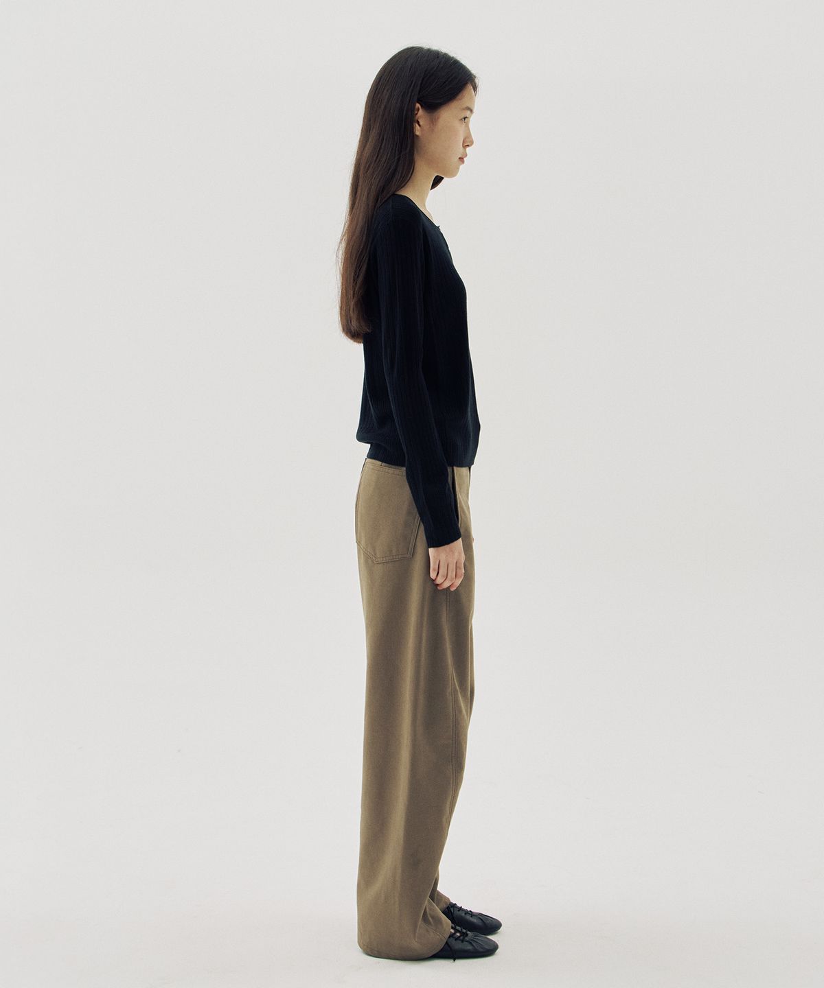 해브 앤 해브(HAVE8HAVE) Lyon Curved Pants_2 Color