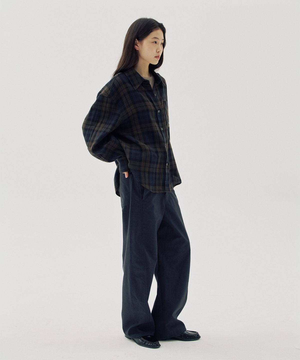 해브 앤 해브(HAVE8HAVE) Lyon Curved Pants_2 Color