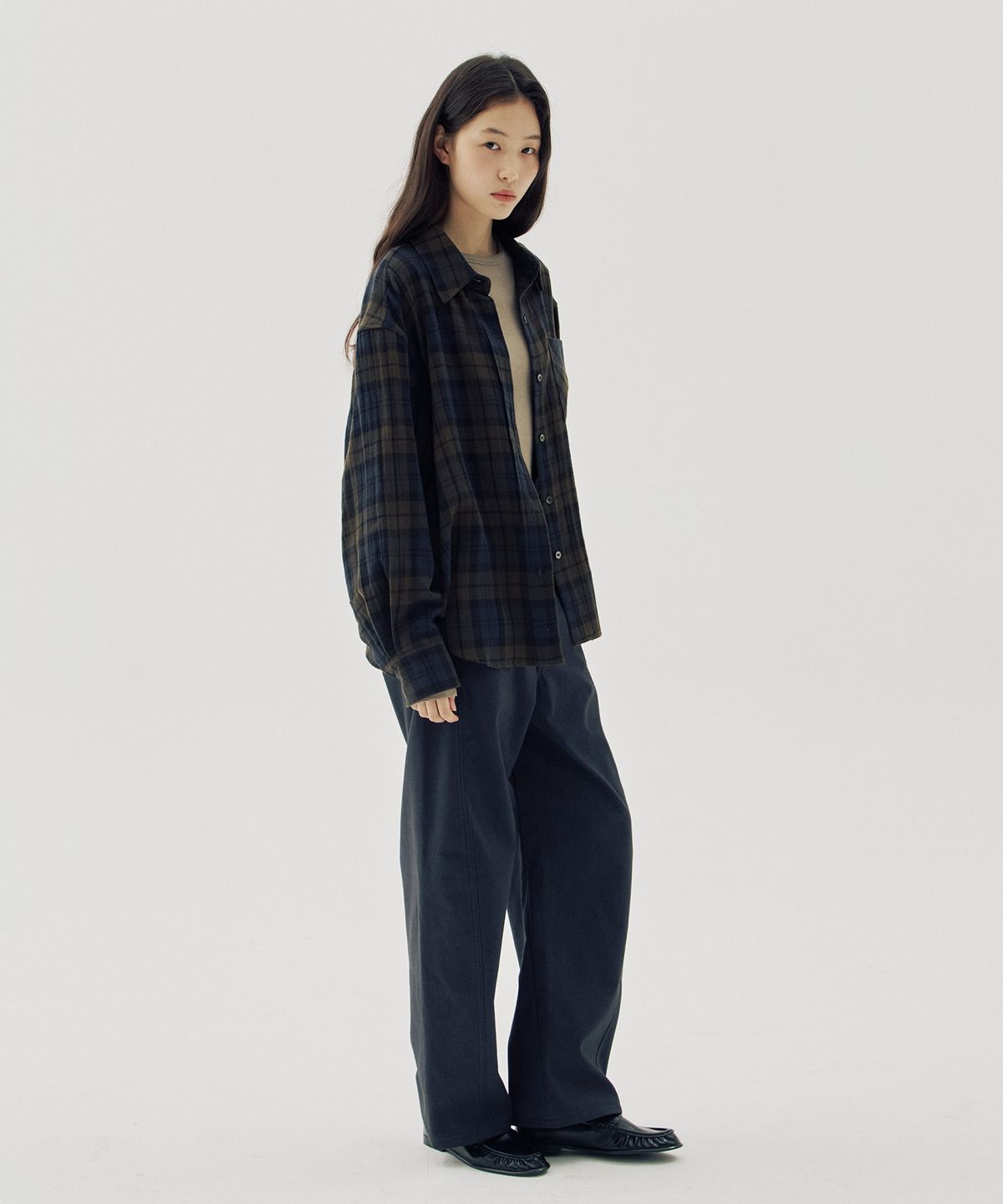 해브 앤 해브(HAVE8HAVE) Lyon Curved Pants_2 Color